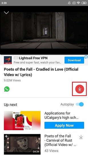 সেরা ইউটিউব ডাউনলোডার ভিডমেট চিত্রঃ ২