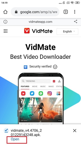 আসল/অরিজিনাল ভিডমেট অ্যাপস ডাউনলোডের ধাপঃ ১ | চিত্র ৪