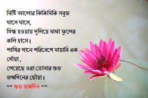 ভালোবাসার মানুষের জন্মদিনের শুভেচ্ছা স্ট্যাটাস
