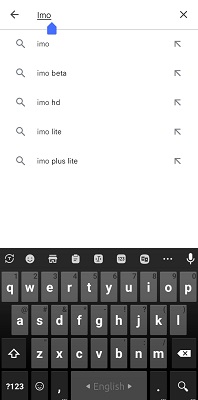 ইমো অ্যাপ ডাউনলোড করার নিয়ম, ধাপঃ ৩