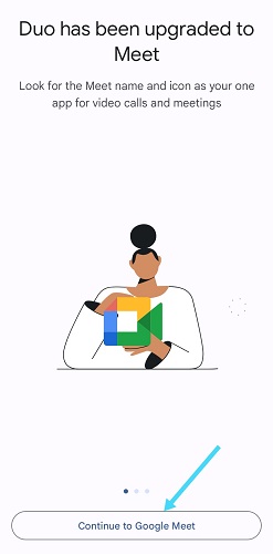 গুগোল মিট অ্যাপ ডাউনলোড করার নিয়ম, ধাপ ৮